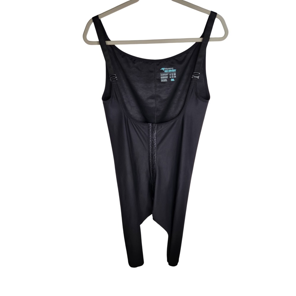 Marena Recovery‎ Bodysuit Girdle High Back 3XL Sleeveless Short Compression